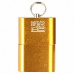 1X (Alumínium USB 2.0 hordozható memóriakártya-olvasó adapter Micro-SD kártya / Y7Z5 számára