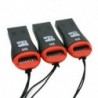 3 x USB 2.0 Micro SD kártya adapter olvasó író SDHC MMC Micro Sd 2528c P3W8