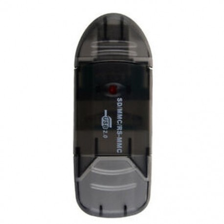 2X (SD MiniSD MMC T-Flash kulcs USB 2.0 kártyaolvasó (SD kártya és kártya adapter B4A8