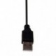 Divatos USB / AC többszínű változó láva lámpa LED-es csillogó fény J7X2