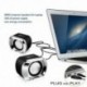 USB 2.0 notebook hangszórók vezetékes sztereó mini számítógép-hangszóró a La O5Y3 asztali számítógéphez