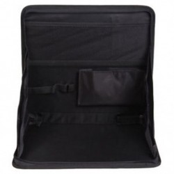 Összecsukható autó ülés háttámlájának takaros utazási rendezője DVD laptop tartó Tálca U4I1