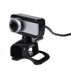 5X (USB webkamera webkamera MIC CD-vel az asztali PC laptophoz, fekete U4W7)