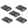 5x (5db UHS-II 4.0 Micro-SD SDHC SDXC TF kártya az SD SDHC SDXC kártya adapterhez X1H2