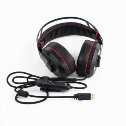 Xiberia S18 Pc fülhallgató Usb 7.1 Surround Sound Gaming Headphones Stereo Bass T5B1