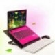 3X (Oimaster laptop hűtőventilátoros usb laptop hűtő hűtőpad alapú notebook CX9T3