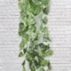 1X (90 cm-es borostyán koszorú-borostyán bokor Tendril mesterséges növény P9A4)
