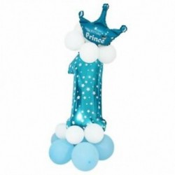 Fólia ballon szám ballon latex ballon kék hatalmas számú ballon baby Sho H2M4