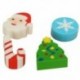 35 x Radír karácsony Mikulás karácsonyfa hópehely karácsonyi Advent P3A8