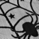 Halloween party dekoráció Spiderweb terítő fekete csipke asztallapok a P2G3-hoz