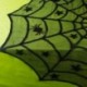 Halloween party dekoráció Spiderweb terítő fekete csipke asztallapok a P2G3-hoz