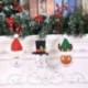 2X (1db új karácsonyi izzó karácsonyi dekoráció Bubble Christmas Ball V7T8