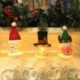 2X (1db új karácsonyi izzó karácsonyi dekoráció Bubble Christmas Ball V7T8