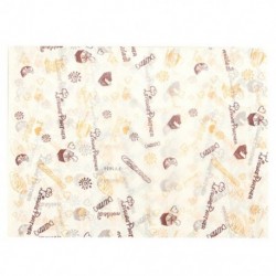 Szendvics Burger Csomagolópapír Kenyérpapír Sütőtálca Pad Papír Blotting Pap U5V2