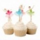 5 x 24db Balerina alakú tortadísz muffin - tortadísz szülinapra - esküvőre - évfordulóra - különleges alkalmakra