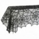 4X (Spider Web Net Fekete Csipke Halloween Húsvéti Fesztivál terítő a PartiF8E7-hez