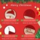 2X (szép karácsonyi harisnya készlet 3 Mikulás, Hóember, Rénszarvas, Xmas Chara O3B4