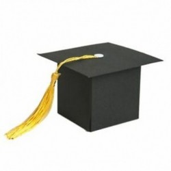 6X (50db doktor kalap sapka cukorka doboz érettségi ünnepi party dekoráció C U2R9