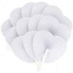 9X (24 db szív alakú papír zsebventilátorok összecsukható esküvői dekorációs party Su B1Z2