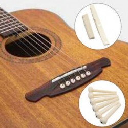 6 hídcsap   nyereg   híd nyereg Bone / Bone Akusztikus gitár fehér N6K7