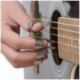 3 fém ujjtartó   1 hüvelykujj-kitűzött gitárujj-készlet a Dobro J7W6 gitárhoz