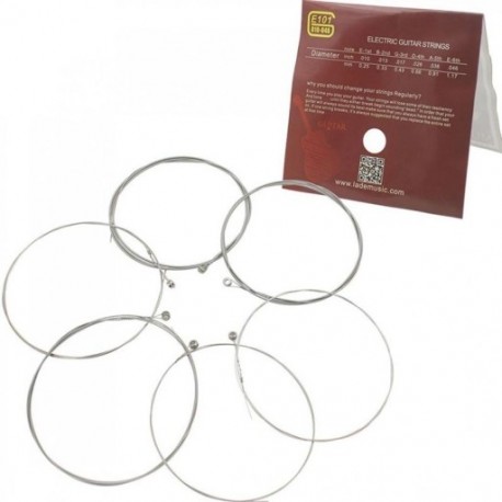 IRIN E101 6db / csomag 0,010–0,046 hüvelykes acél elektromos gitárhúrok I4D4