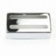 Humbucker Pickup Cover kétsoros elektromos gitár ezüst I4F4 R0Q6