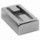 1 pár H lyukú Humbucker burkolat Gretsch Filtertron stílusú hangszedőhöz, ezüst P6V3