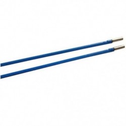 2db kétirányú rúd típusú gitár rácsos acél 9 X 440 mm kék G8N2