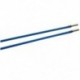 2db kétirányú rúd típusú gitár rácsos acél 9 X 440 mm kék E6Q4
