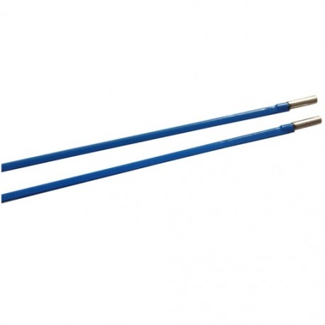2db kétirányú rúd típusú gitár rácsos acél 9 X 440 mm kék E6Q4