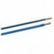 2db kétirányú rúd típusú gitár rácsos acél 9 X 440 mm kék E6Q4