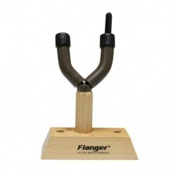 Flanger FH-03 hegedű falra szerelt tartó hegedű fali fogasok, fa alap a B2G4-hez