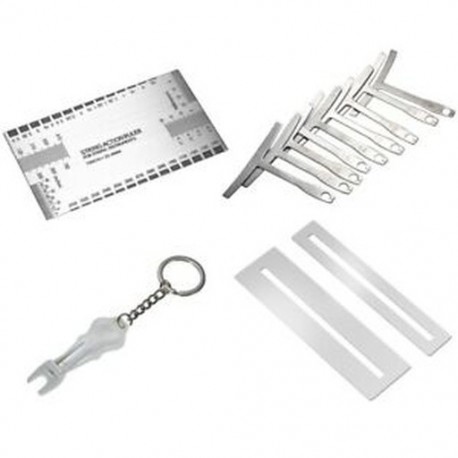 13 db-os gitár basszus hangszóró eszközök, szett, húzó, kulcstartó, kétoldalas, S7T8