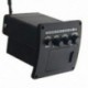 Z5215 fekete 3 sávos akusztikus gitár EQ hangszínszabályzó készlet Preamp Pickup Piezo Y9G5