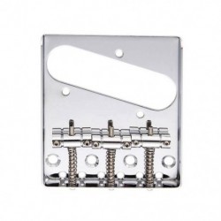 2X (Vintage 3 nyerges hamutartó híd a Fender Telecaster elektromos gitárához L2J9)