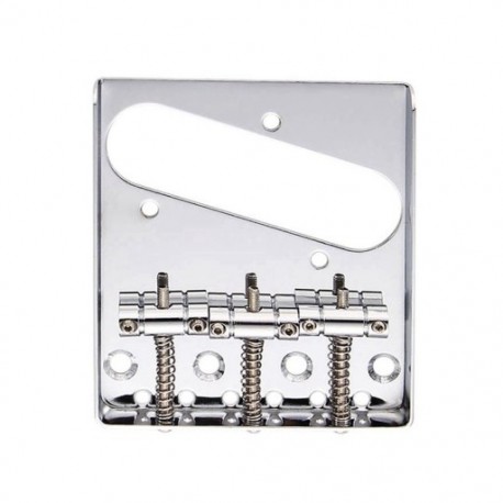2X (Vintage 3 nyerges hamutartó híd a Fender Telecaster elektromos gitárához L2J9)