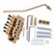 1 csomag arany gitár Tremolo híd alkatrész rendszer U5J8