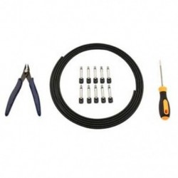 Effects Diy Solderless Cable Kit Pro Guitar Pedalboard Patch Cord Set Durab X4R5