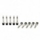 Effects Diy Solderless Cable Kit Pro Guitar Pedalboard Patch Cord Set Durab X4R5