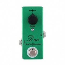 2X (MOSKY Dec Buffer Booster elektromos gitár effekt pedál Mini Single Effect X2R5