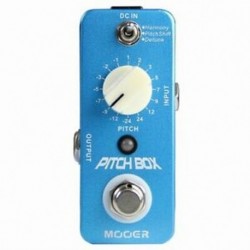 2X (MOOER Effect gitárpedál / Mooer kompakt pedálok Pitch Box emelési pedál, Ha C4H4