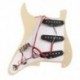 5X (HOMELAND klasszikus vezetékes rakodott SSS Pickguard Alnico V Pickup Fender K6V9