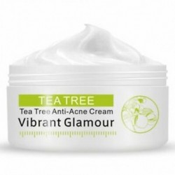 Élénk Glamour teafa pattanásgátló arckrém Akne hegkrém zsugorodó pórusok W5E2