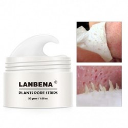 LANBENA Blackhead Remover orrmaszk Pore Strip fekete maszk Peeling Acne Trea R5Z7