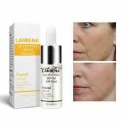 2X (LANBENA 24K arany hat peptid szérum arckrém öregedésgátló ránctalanító F S5B9