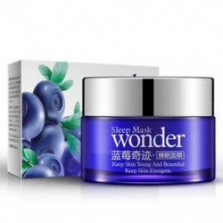 Bioaqua Wonder természetes áfonya alvómaszk krém öregedésgátló ráncok ellen J1H8