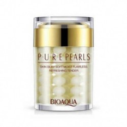 2X (BIOAOUA gyöngyház hidratáló és simító alvómaszk Arc-szérum Nour K6D4