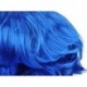 Női Bob paróka rövid egyenes Cosplay Party Show kék 40cm W6Z8