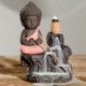 20 pc füstölő kúpok   égő kreatív otthoni dekoráció A kis szerzetes kis Buddha X3F5
